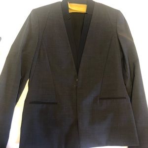 Suit blazer and skirt
